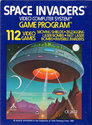 Space Invaders Atari cartridge scan