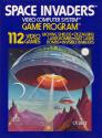 Space Invaders Atari cartridge scan