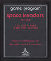 Space Invaders Atari cartridge scan