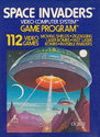 Space Invaders Atari cartridge scan