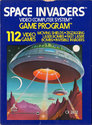 Space Invaders Atari cartridge scan