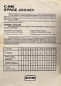 Space Jockey Atari instructions