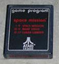 Space Mission Atari cartridge scan