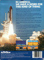 Space Shuttle - A Journey into Space Atari cartridge scan