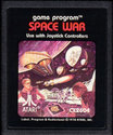 Space War Atari cartridge scan