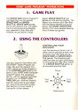 Space War Atari instructions