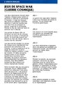 Space War Atari instructions