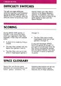 Space War Atari instructions