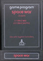 Space War Atari cartridge scan