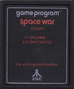 Space War Atari cartridge scan