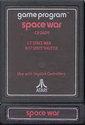 Space War Atari cartridge scan