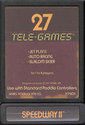 Speedway II Atari cartridge scan