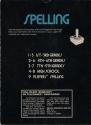 Spelling Atari cartridge scan