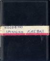 Spinning Fireball Atari cartridge scan