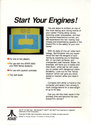 Sprint Master Atari cartridge scan