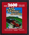 Sprint Master Atari cartridge scan