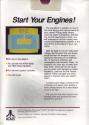 Sprint Master Atari cartridge scan