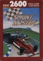Sprint Master Atari cartridge scan