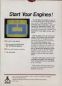 Sprint Master Atari cartridge scan
