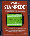 Stampede Atari cartridge scan