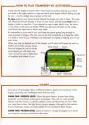 Stampede Atari instructions