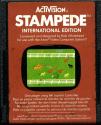 Stampede Atari cartridge scan