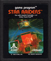 Star Raiders Atari cartridge scan