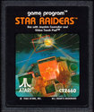 Star Raiders Atari cartridge scan