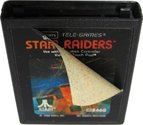 Star Raiders Atari cartridge scan