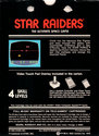 Star Raiders Atari cartridge scan