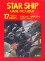 Star Ship Atari cartridge scan