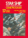 Star Ship Atari cartridge scan