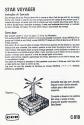 Star Voyager Atari instructions