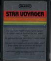 Star Voyager Atari cartridge scan