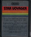 Star Voyager Atari cartridge scan