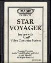 Star Voyager Atari cartridge scan