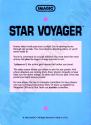 Star Voyager Atari cartridge scan