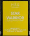 Star Warrior Atari cartridge scan