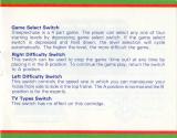 Steeplechase Atari instructions