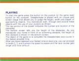 Steeplechase Atari instructions