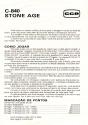 Stone Age Atari instructions