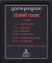 Street Racer Atari cartridge scan