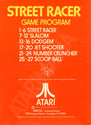 Street Racer Atari cartridge scan
