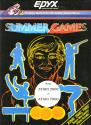 Summer Games Atari cartridge scan