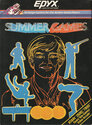 Summer Games Atari cartridge scan