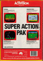 Super Action Pak - Pitfall! / Grand Prix / Laser Blast / Barnstorming Atari cartridge scan