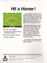 Super Baseball Atari cartridge scan
