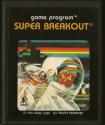 Super Breakout Atari cartridge scan