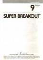 Super Breakout Atari instructions