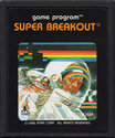 Super Breakout Atari cartridge scan